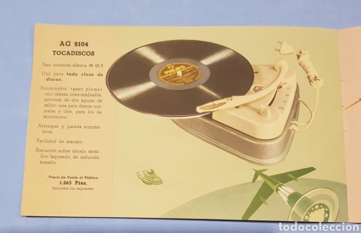 Radios antiguas: Philips Radio ,Programa Musical ,a&ntilde;o 1955 - Foto 3