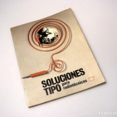 Radios antiguas: AFHA - SOLUCIONES TIPO PARA RADIOTÉCNICOS - BUEN ESTADO.