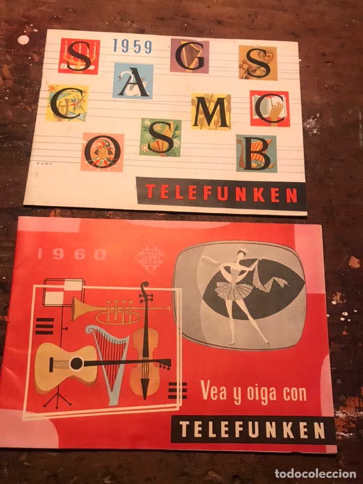 Radios antiguas: Antiguo cat&aacute;logo Telefunken - Foto 1