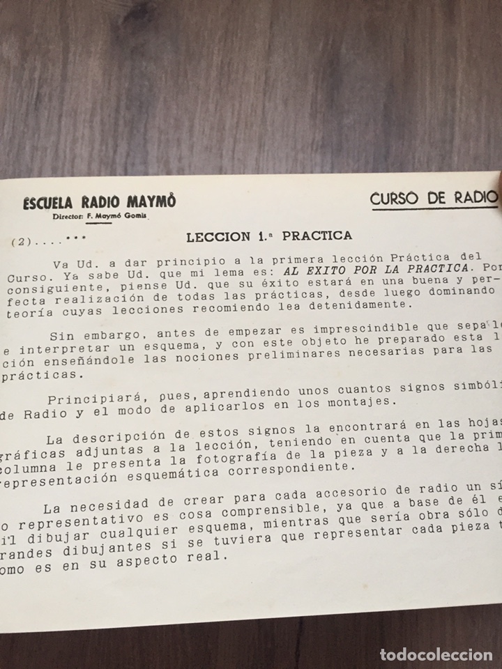 Radios antiguas: Curso de radio maymo - Foto 7