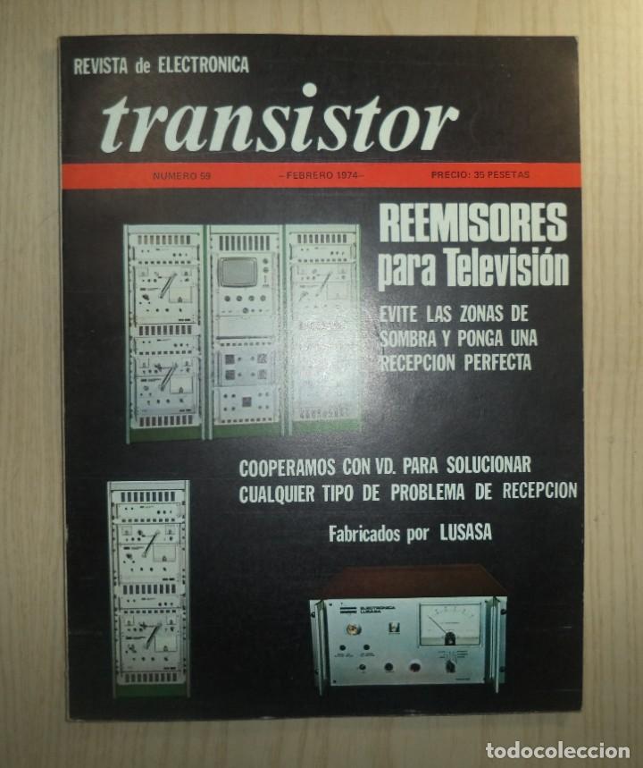 Radios antiguas: REVISTA TRANSISTOR N&ordm; 59 - Foto 1