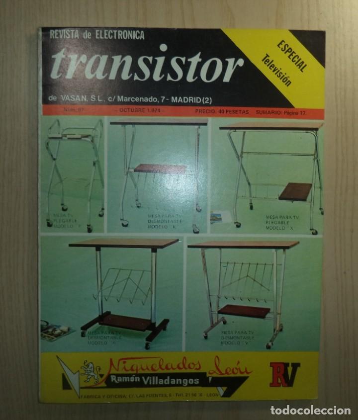 Radios antiguas: REVISTA TRANSISTOR N&ordm; 67 - Foto 1