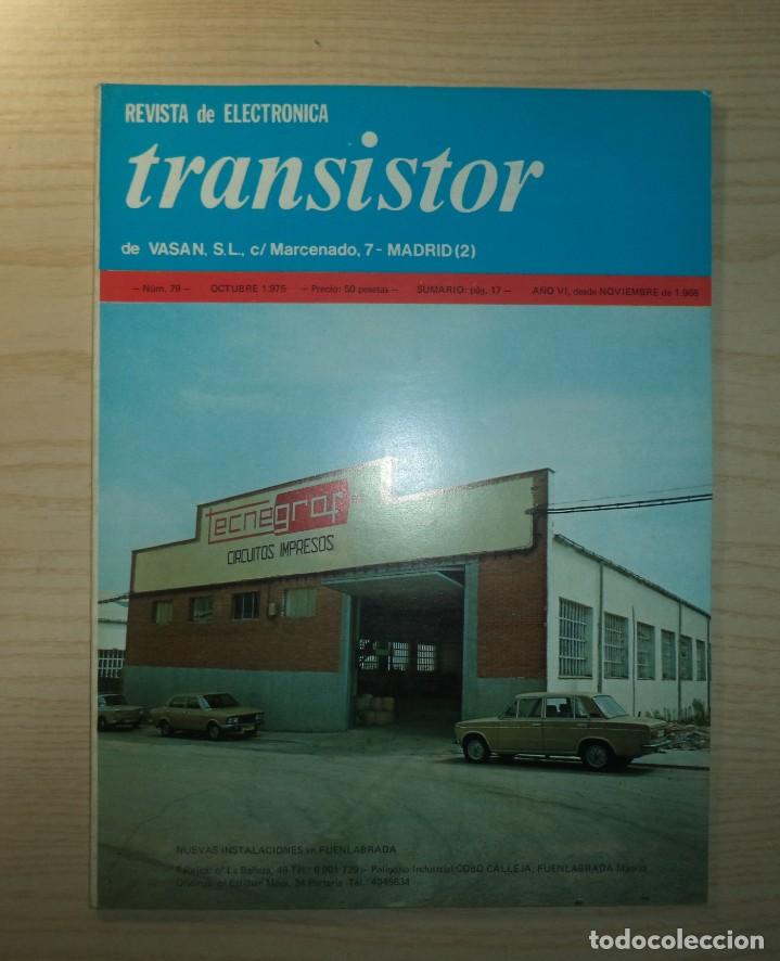 Radios antiguas: REVISTA TRANSISTOR N&ordm; 79 - Foto 1