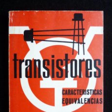 Radios antiguas: TRANSISTORES, CARACTERÍSTICAS EQUIVALENCIA. 2ª ED. CEDEL, 1975. Lote 258233865