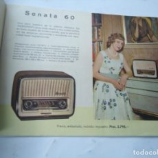 Radios antiguas: VEA Y ÓIGA CON TELEFUNKEN 1960 ILUSTRADO CON TODO TIPO DE RADIOS, TELEVISORES Y TOCADISCOS DE LA ÉPO. Lote 264206880