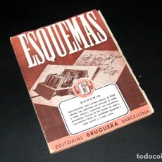 Radios antiguas: ESQUEMAS - PRIMERA EDICIÓN (1945) - Nº.6- MONTAJE DE UN SUPERHETERODINO - VER DESCRIPCIÓN Y FOTOS.