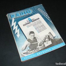 Radios antiguas: RADIO ENCICLOPEDIA Nº9 - 1ª EDICIÓN (1944) -ANTENAS RECEPTORAS Y DE TRANSMISIÓN-VER FOTO SUMARIO