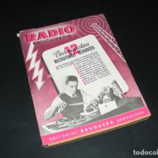 Radios antiguas: RADIO ENCICLOPEDIA Nº12 - 1ª EDICIÓN (1945) -ELECTROACÚSTICA MICROS Y ALTAVOCES-VER FOTO SUMARIO
