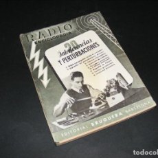 Radios antiguas: RADIO ENCICLOPEDIA Nº20 -1ª EDICIÓN (1945) -INTERFERENCIAS Y PERTURBACIONES-VER FOTO SUMARIO. Lote 276629308