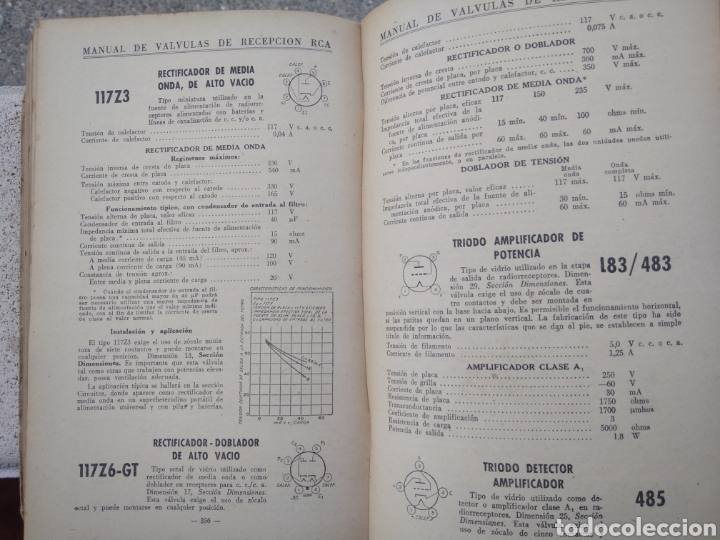 Radios antiguas: Manual de l&aacute;mparas electr&oacute;nicas - Foto 7
