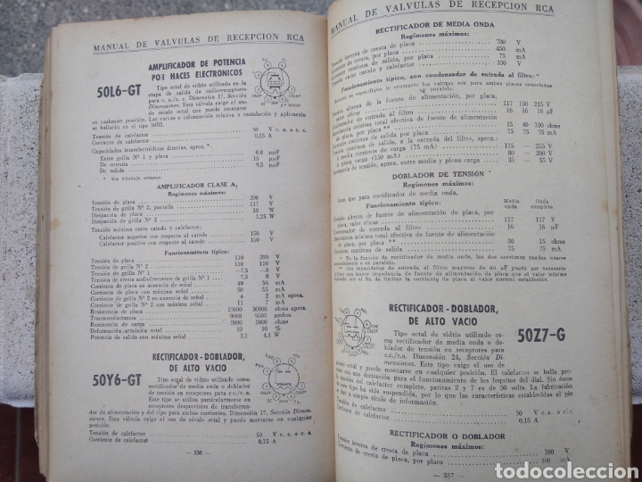 Radios antiguas: Manual de l&aacute;mparas electr&oacute;nicas - Foto 9