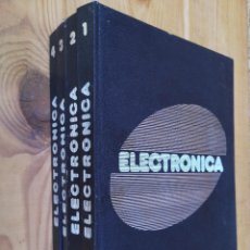Radios antiguas: ENCICLOPEDIA PRÁCTICA DE ELECTRÓNICA - 4 TOMOS - NUEVA LENTE 1982. Lote 282931998
