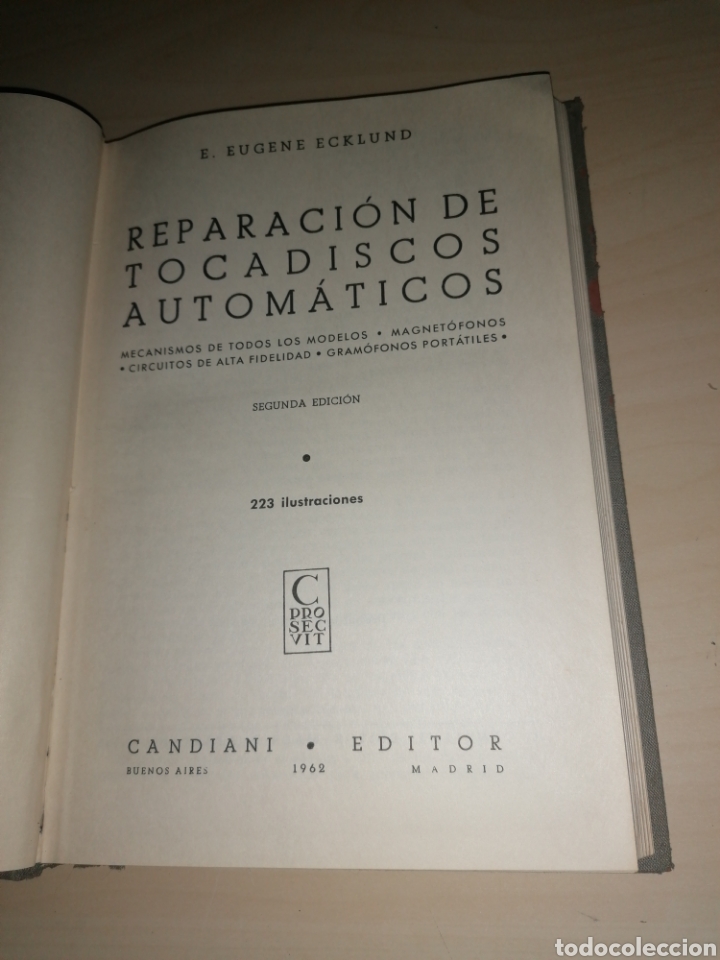Radios antiguas: REPARACI&Oacute;N DE TOCADISCOS AUTOM&Aacute;TICOS - E. EUGENE ECKLUND - Foto 2