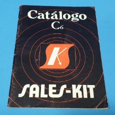 Radios antiguas: CATÁLOGO C6 K SALES-KIT. Lote 288461553