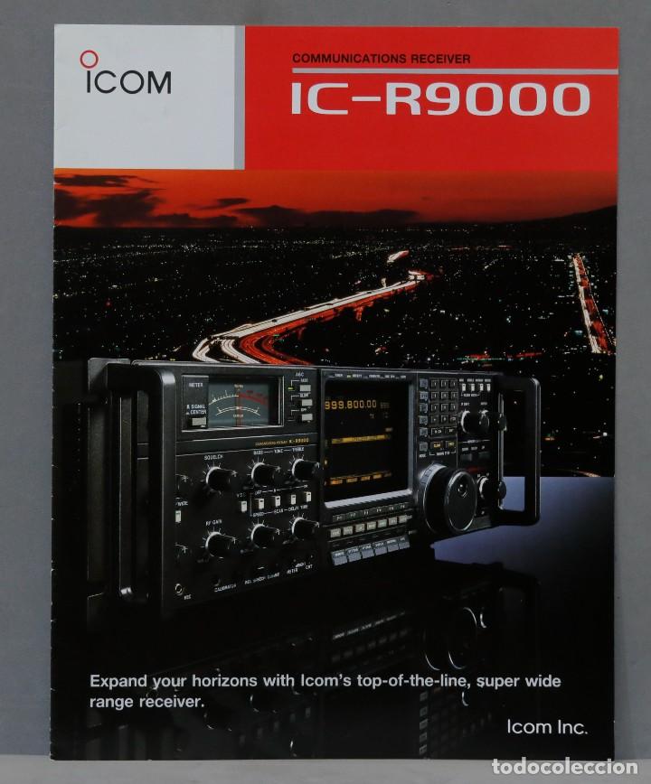 Radios antiguas: MANUAL. IC-R9000. COMMUNICATIONS RECEIVER - Foto 1