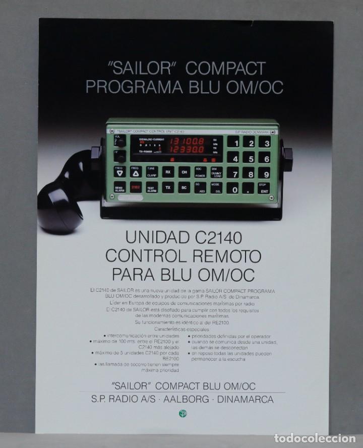 Radios antiguas: MANUAL. SAILOR COMPACT PROGRAMA BLU OM/OC - Foto 1