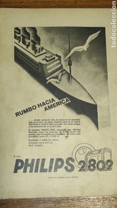 Radios antiguas: REVISTA E.A.Q. RADIODIFUSION IBEROAMERICANA.AÑO I.Nº1.1932 FOTOS INICIOS DE LA RADIO EN ESPAÑA - Foto 3 - 295517403