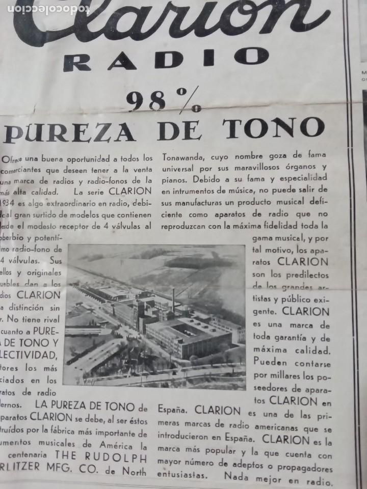 Radios antiguas: Radios Clarion. - Foto 2