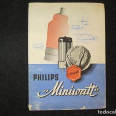 Radios antiguas: PHILIPS-MINIWATT-CATALOGO MANUAL-VER FOTOS-(K-5042)