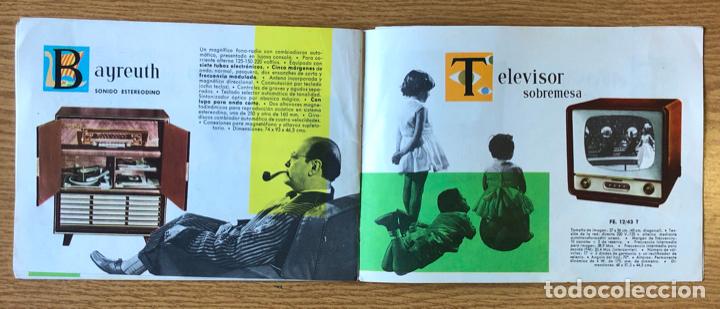 Radios antiguas: CATALOGO TELEFUNKEN 1959 - RADIOS - Foto 7