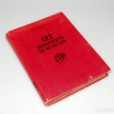 Radios antiguas: 122 INSTRUMENTOS DE MEDICIÓN (1946) - 1ª EDICIÓN - INSTRUMENTACIÓN PARA TALLER DE RADIO Y ESQUEMAS.
