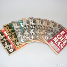 Radios antiguas: 9 NÚMEROS PUBLICACIÓN ESQUEMAS - 1ª EDICIÓN (1947-48) - VER DESCRIPCIÓN Y FOTOS.. Lote 315905438