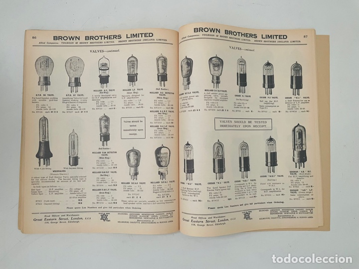 Radios antiguas: Radio Instruments Catalogue - Foto 6