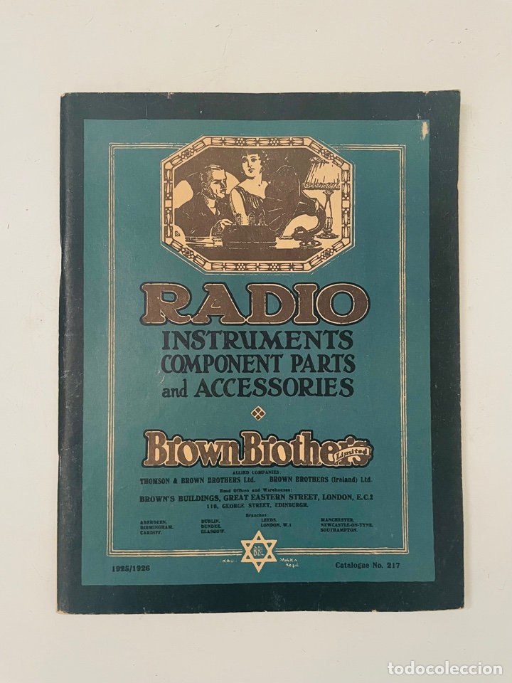 Radios antiguas: Radio Instruments Catalogue - Foto 1