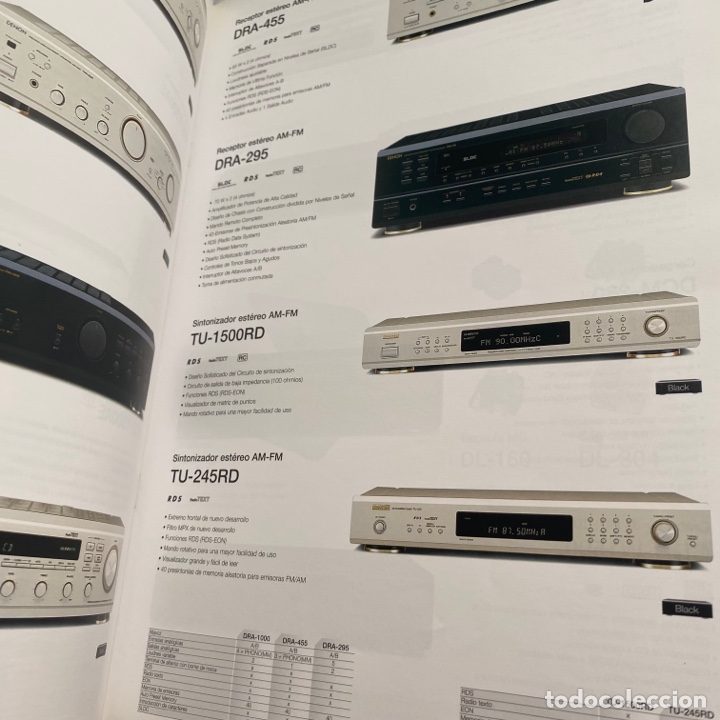 Radios antiguas: Catalogo general 2005-2006 Denon - Foto 3
