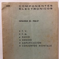 Radio antiche: FEDERICO TRESGUERRAS. MADRID. ANTIGUO CATALOGO DE 1966. COMPONENTES ELECTRICOS. 112 PAGINAS. RADIO.
