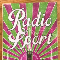 Radios antiguas: REVISTA DE RADIO SPORT. AÑO II NUMERO 11 DE NOVIEMBRE DE 1924. TIENE 32 PAG, + PUBLICIDAD. MIDE 24 X