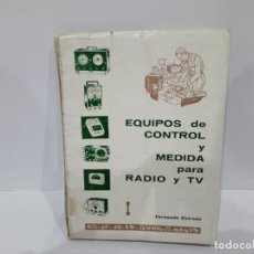 Radios antiguas: EQUIPOS DE CONTROL Y MEDIDA PARA RADIO Y TV. Lote 354939448