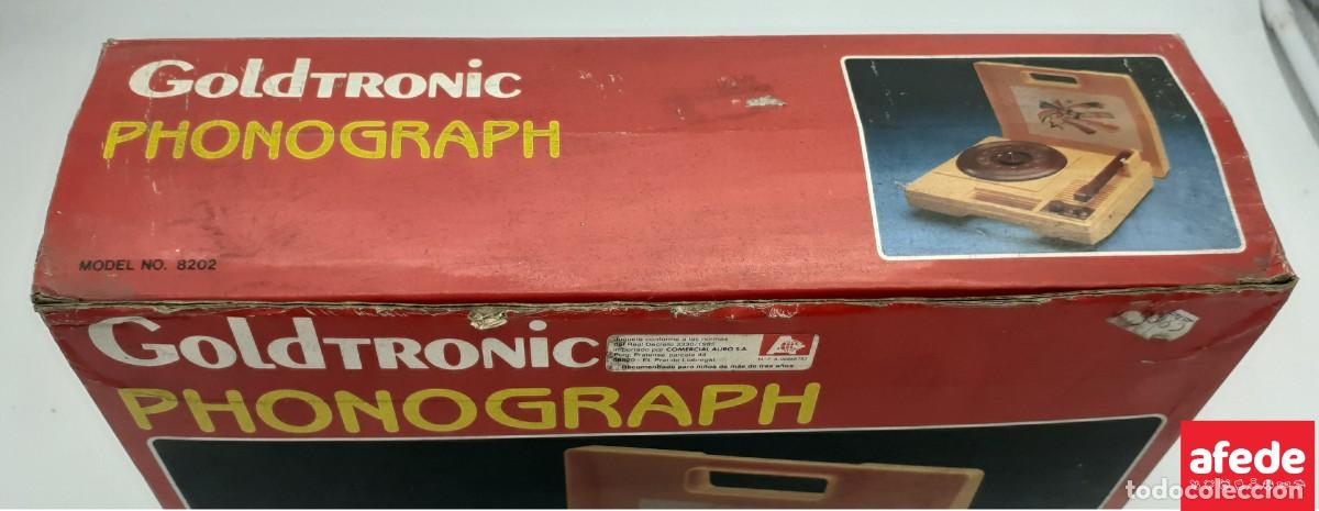 Radios antiguas: GOLDTRONIC PHONOGRAPH - Foto 3