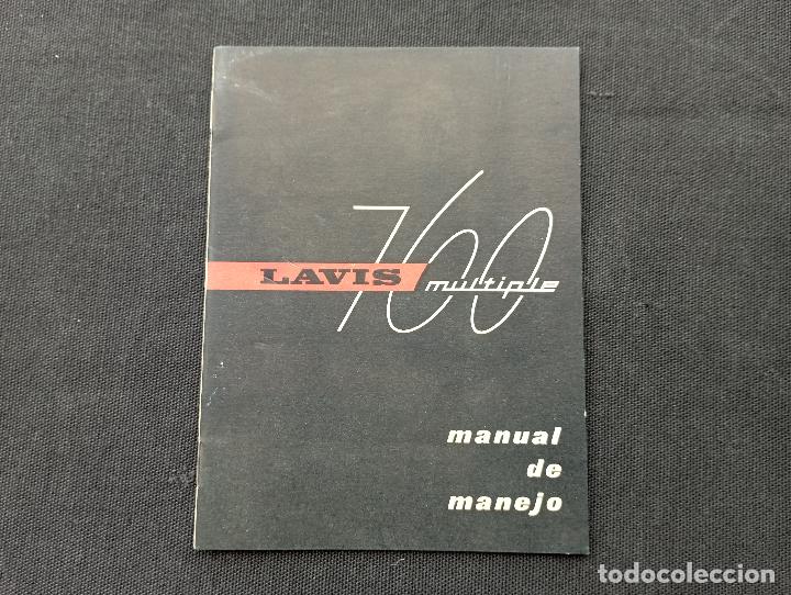 Radios antiguas: Manual de Manejo Lavis 760 Multiple. - Foto 1