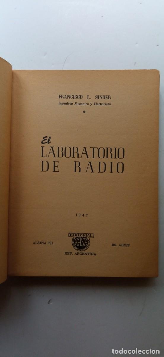 Radios antiguas: LABORATORIO DE RADIO - Foto 3