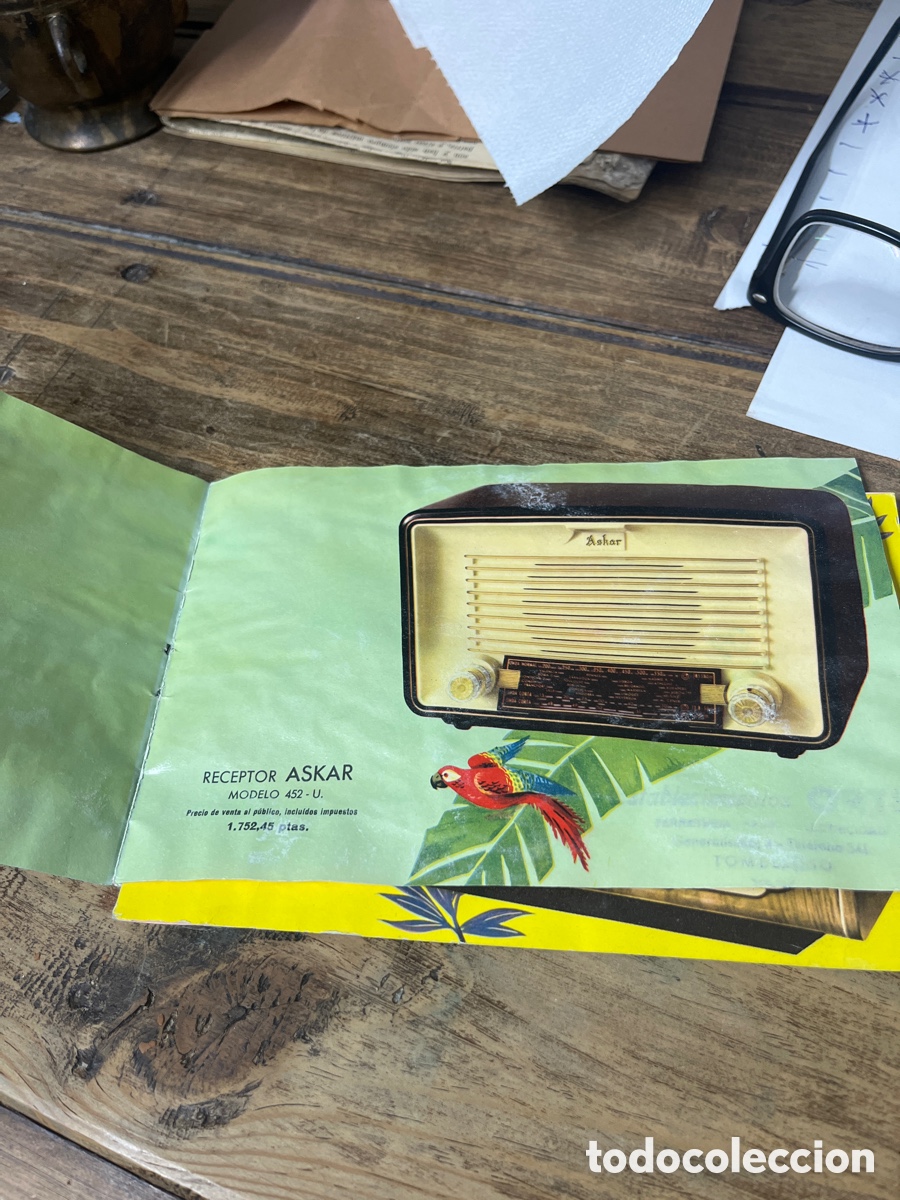 Radios antiguas: Manuales radio ASKAR - Foto 4
