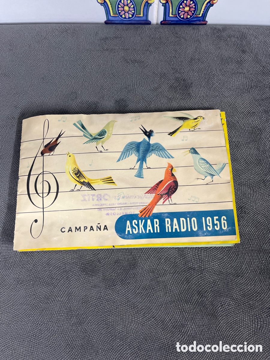 Radios antiguas: Manuales radio ASKAR - Foto 1