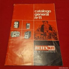 Radios antiguas: RETEXKIT CATALOGO GENERAL N. 11