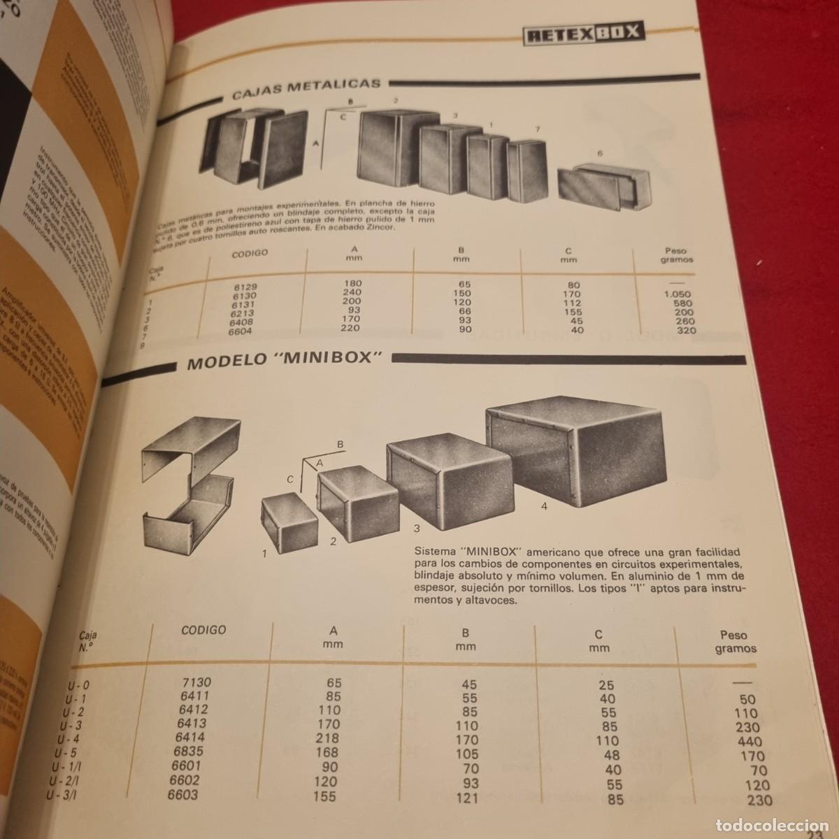 Radios antiguas: RETEXKIT CATALOGO GENERAL N. 11 - Foto 4