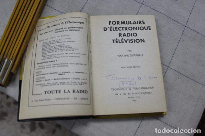 Radios antiguas: libro formulario de electronica - Foto 4
