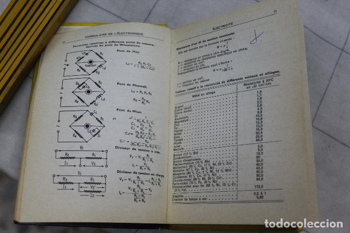 Radios antiguas: libro formulario de electronica - Foto 6