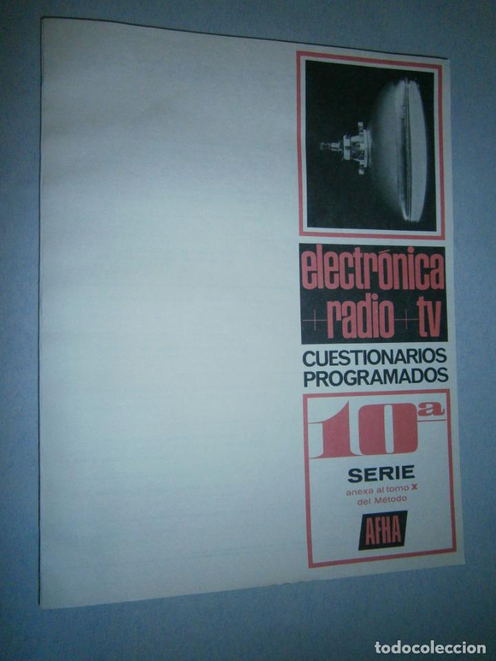 Radios antiguas: ANTIGUA DOCUMENTACION CURSO AFHA - Foto 1