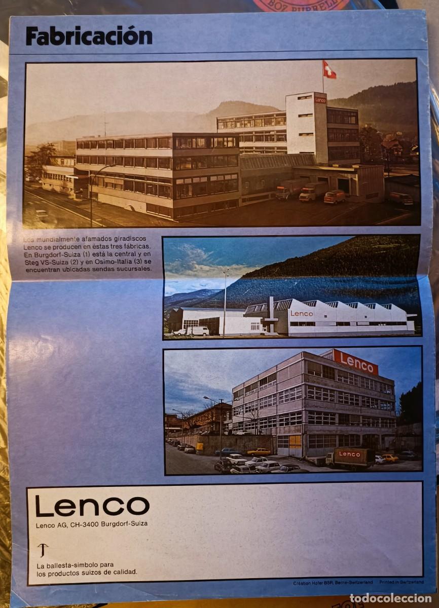 Radios antiguas: Cat&aacute;logo Lenco - Foto 3