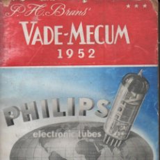 Radios antiguas: BRANS : VADE MECUM DE VALVULAS UNIVERSALES 1952