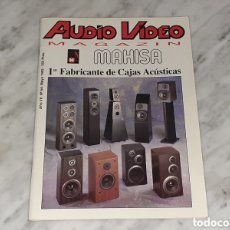 Radios antiguas: AUDIO VIDEO MAGAZIN 64 MAYO 1992 MAHISA CAJAS ACÚSTICAS REVISTA