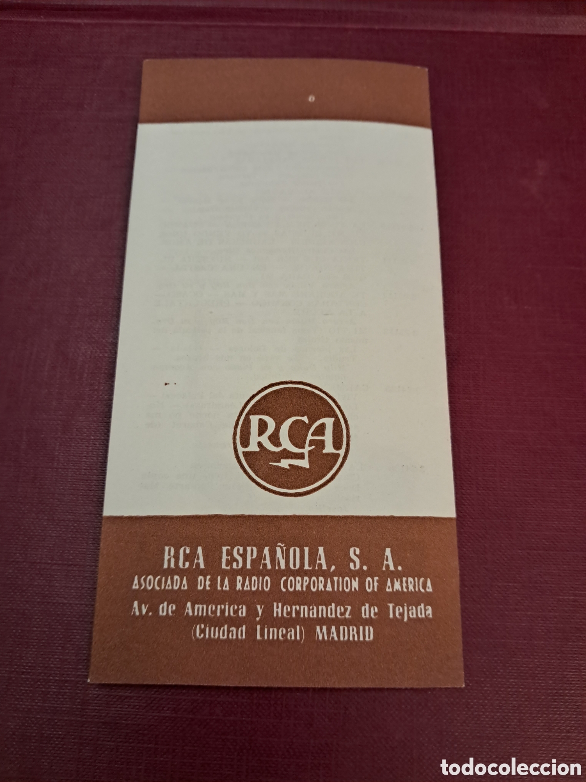 Radios antiguas: Discos RCA Espa&ntilde;ola 1959 - Foto 2
