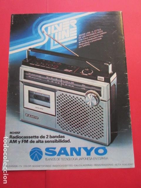 radio cassette sanyo - Compra venta en todocoleccion