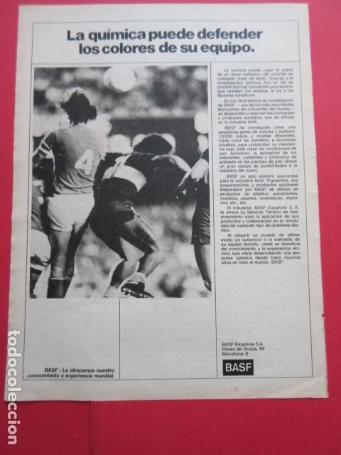 Radios antiguas: PUBLICIDAD 1978 - REF: TRI_04_PUB -LEEINT- BASF - Foto 1