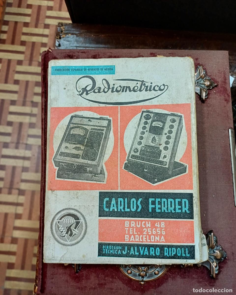 Radios antiguas: LIBRO DEL RADIOT&Eacute;CNICO. (BRUGUERA) - Foto 6