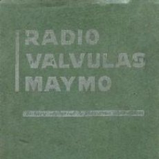 Radios antiguas: MAYMO RADIO VALVULAS,CURSO ( MAYMO1956)